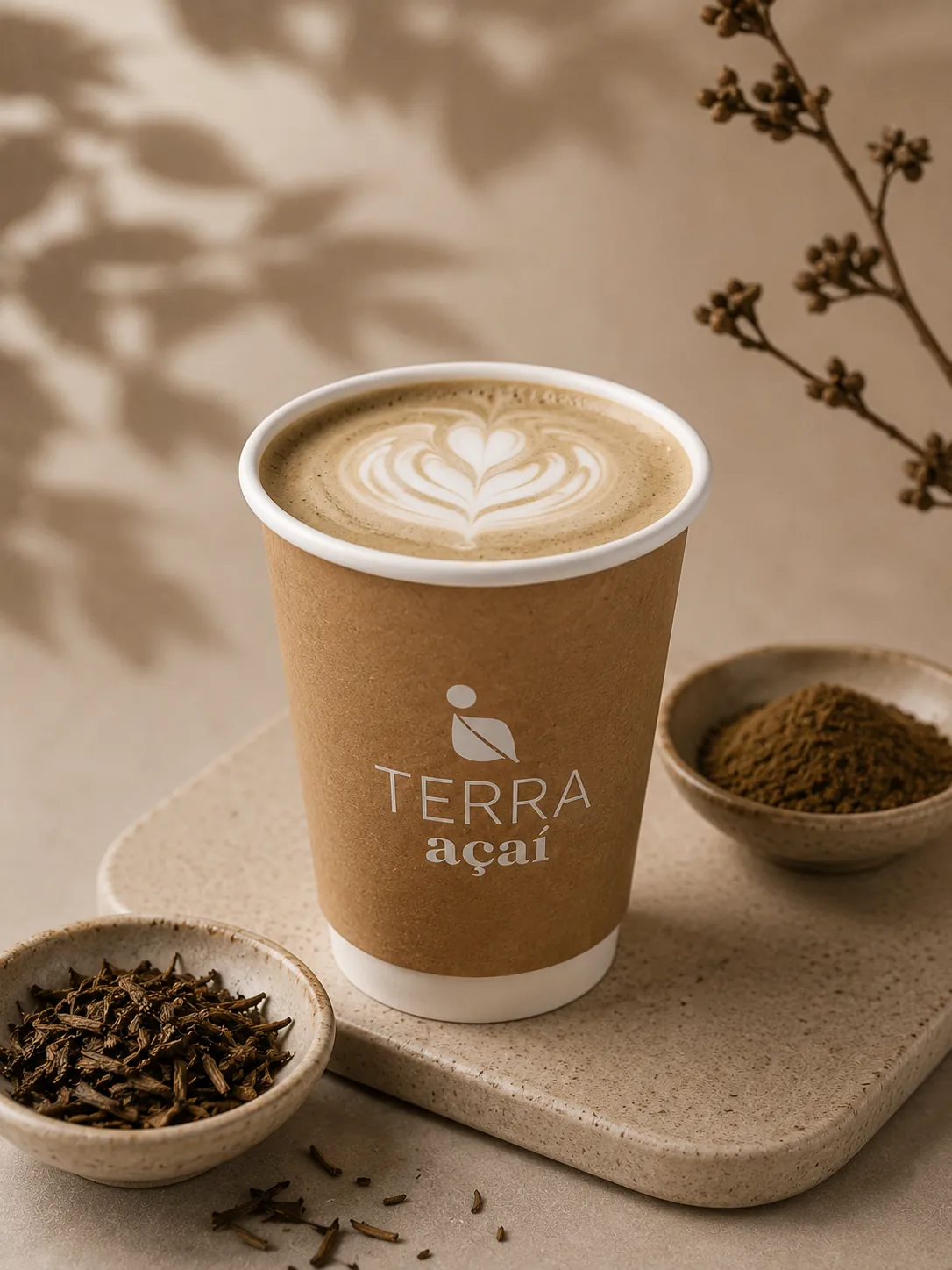 Hojicha Latte · TERRA açaí