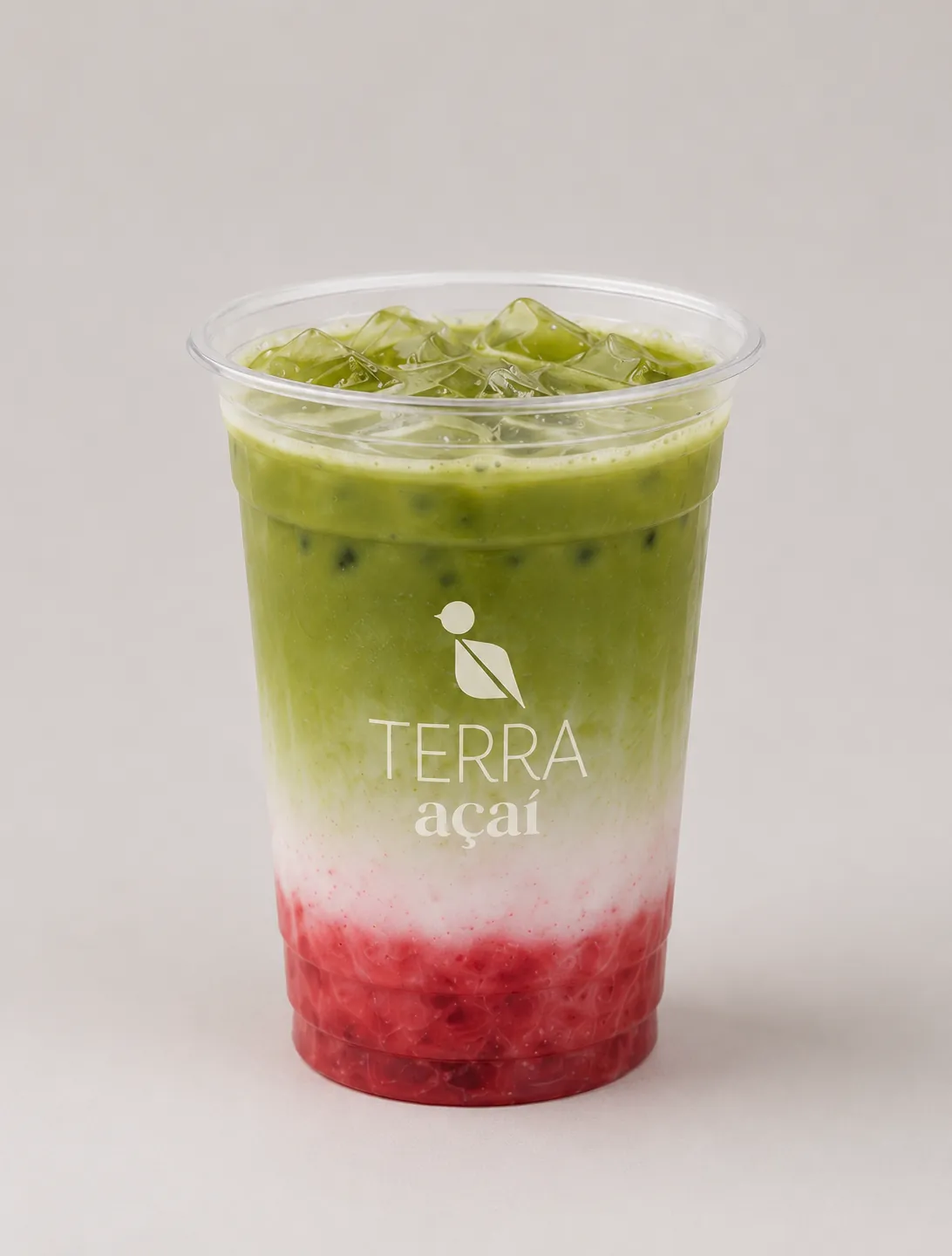 Iced Matcha Strawberry · TERRA açaí